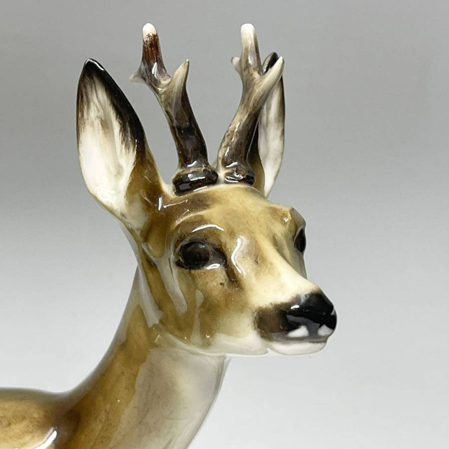 Rare Hutschenreuther Deer Group Tutter Germany