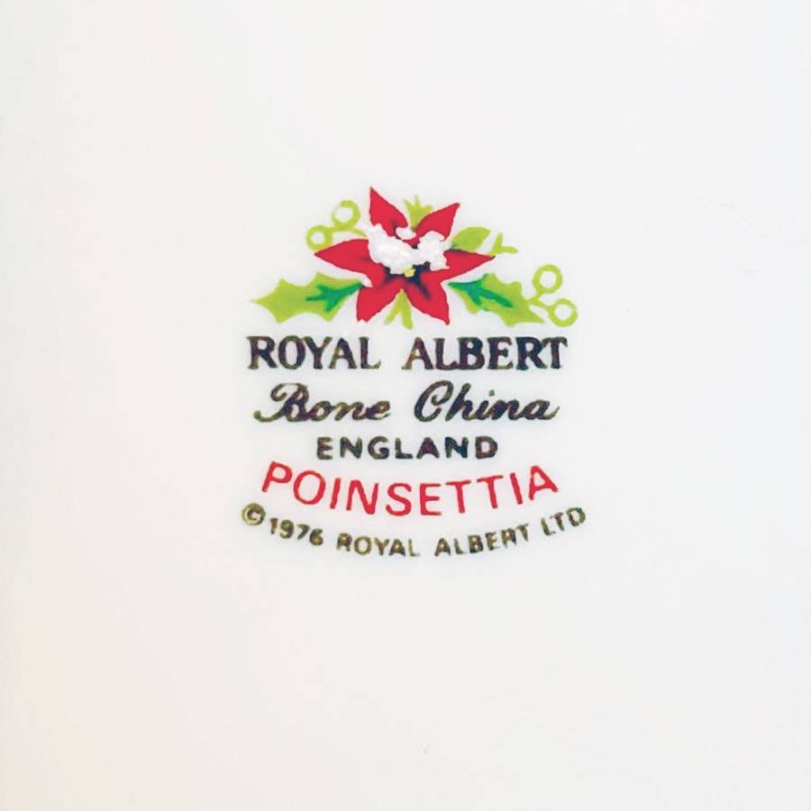Royal Albert Poinsettia Tea Trio