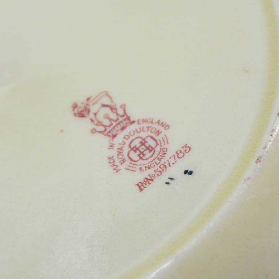 Royal Doulton Pansy Small Dessert Bowl D4049