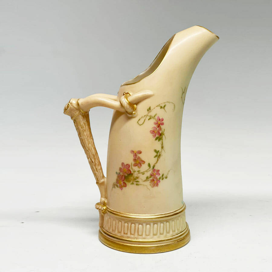 Royal Worcester Blush Ivory Ewer C1903