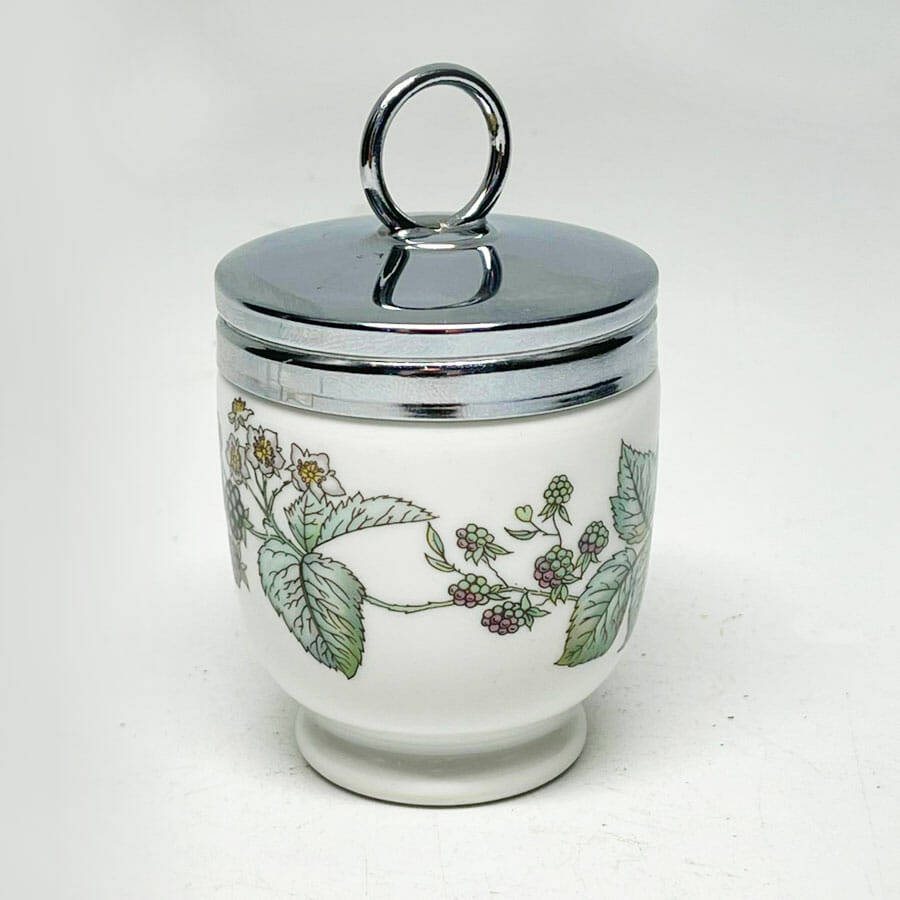 Royal Worcester Egg Coddler Black Berry