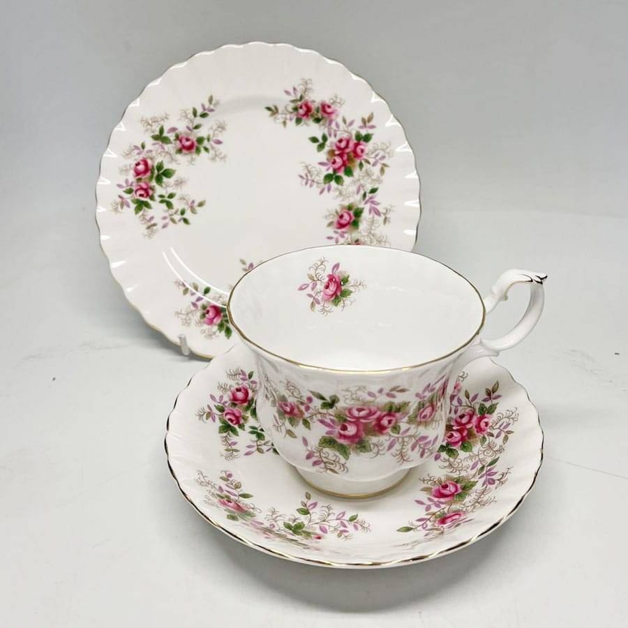 Royal Albert Lavender Rose Pattern Trio