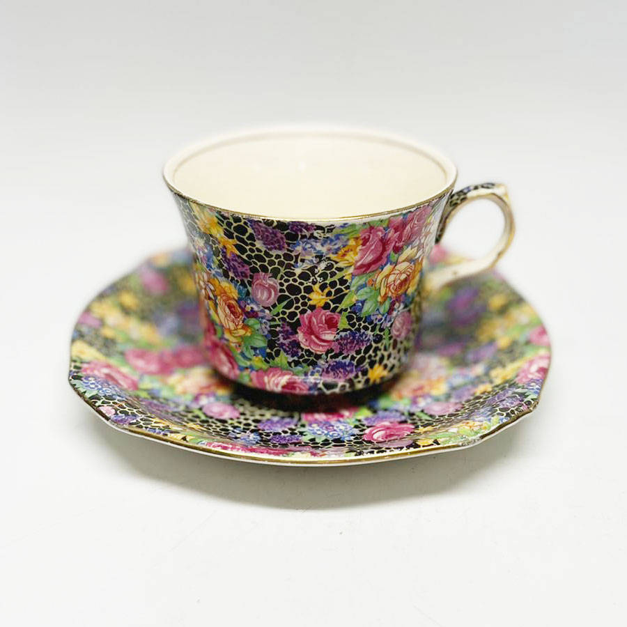 Royal Winton Hazel Chintz Tea Duo