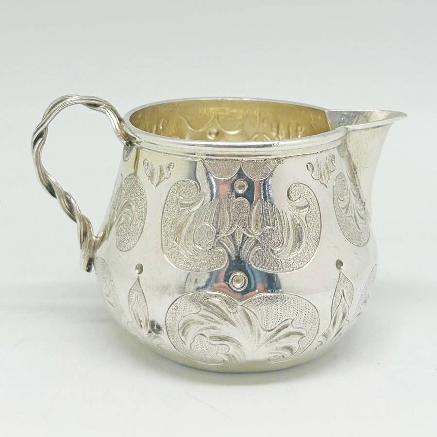Russian Silver Jug St Petersburg 1856