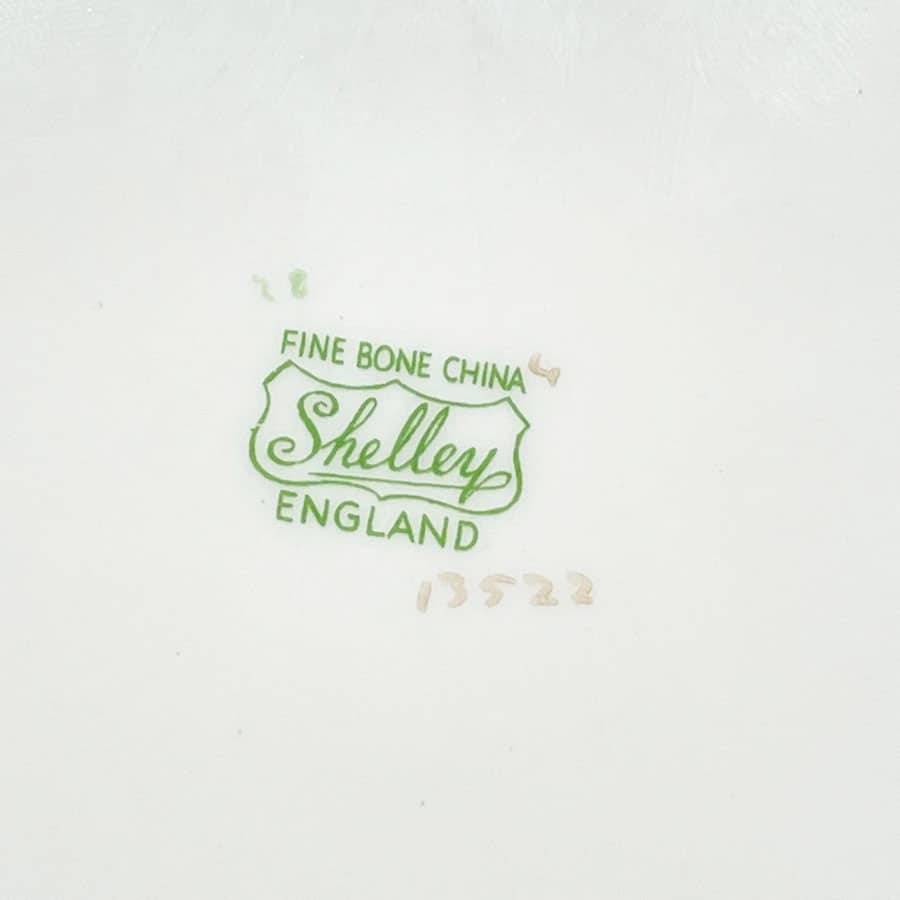Shelley Blossoms Tea Cake Plate 13522