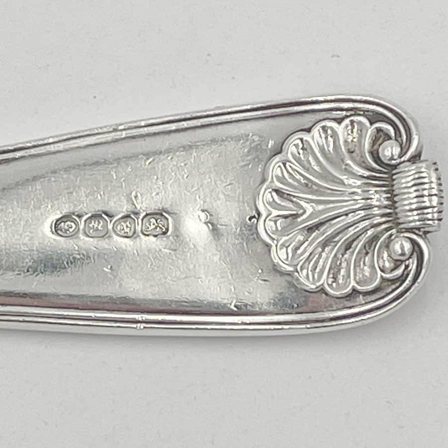 Silver Shell Pattern Basting Spoon London 1796