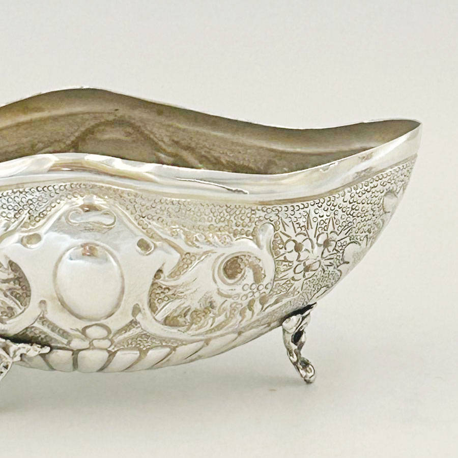 Sterling Silver Sauce Boat Dragon Handle