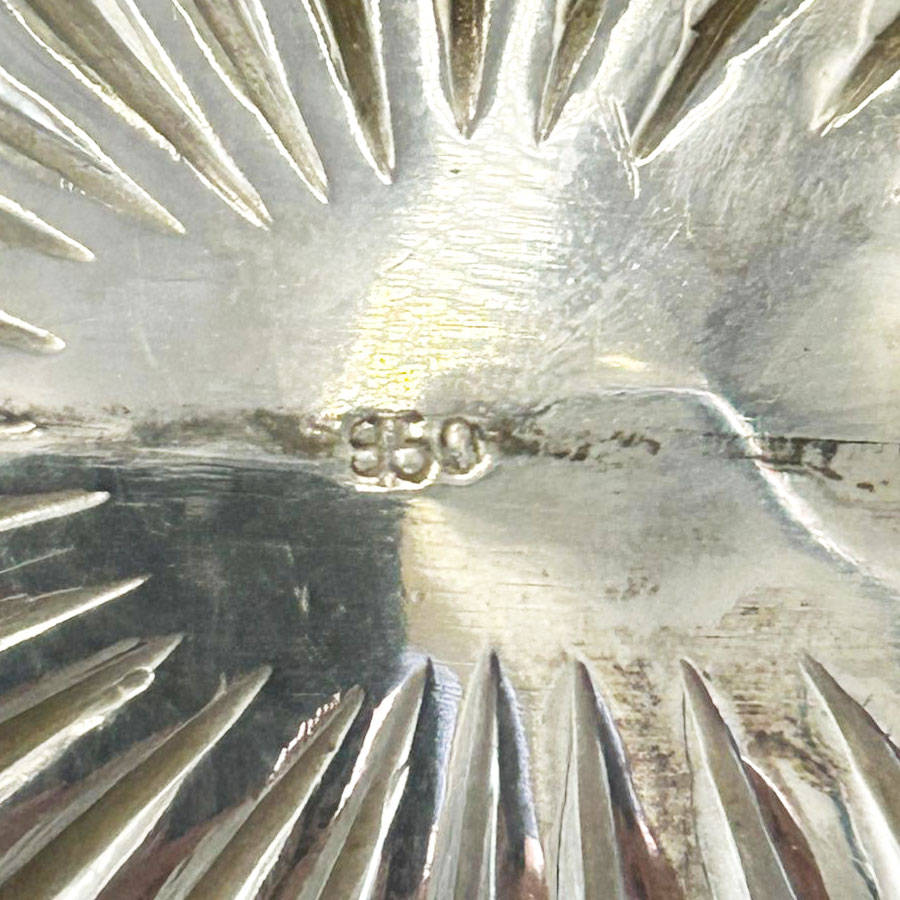 Sterling Silver Sauce Boat Dragon Handle