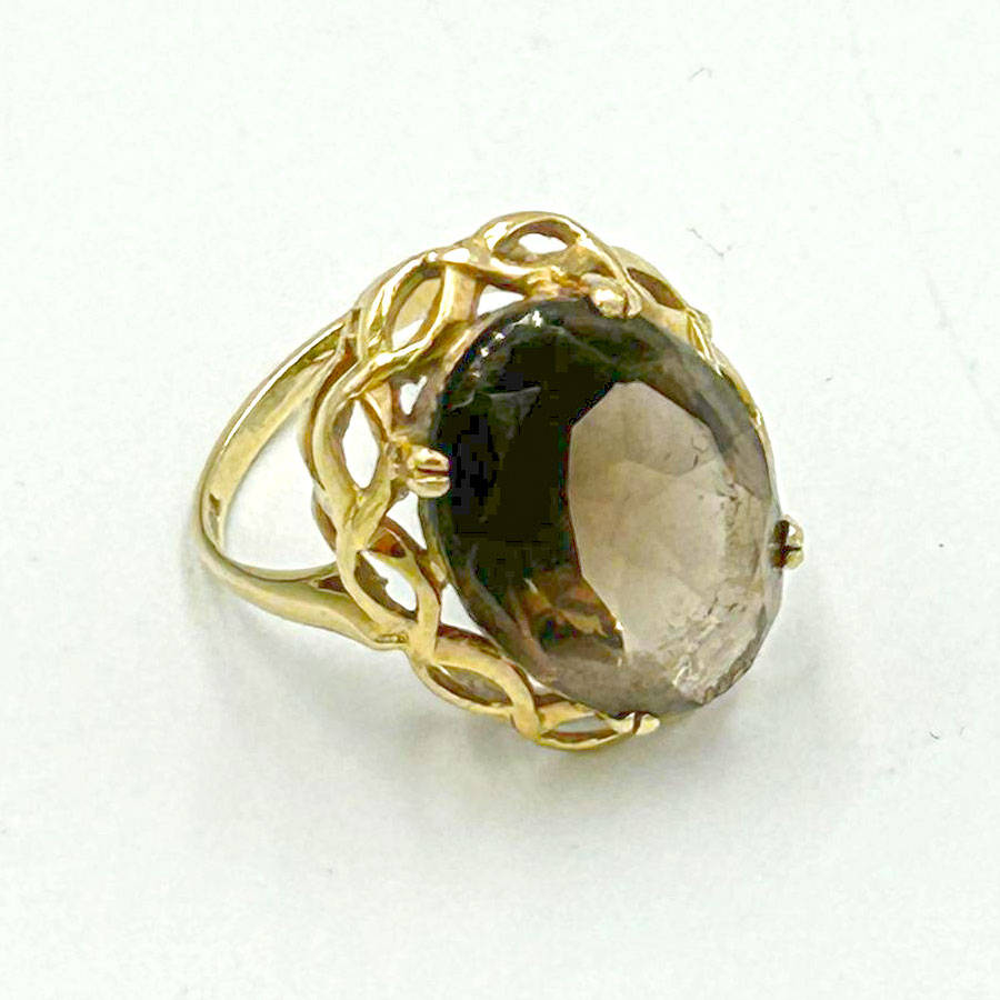 9ct Gold Topaz Ring