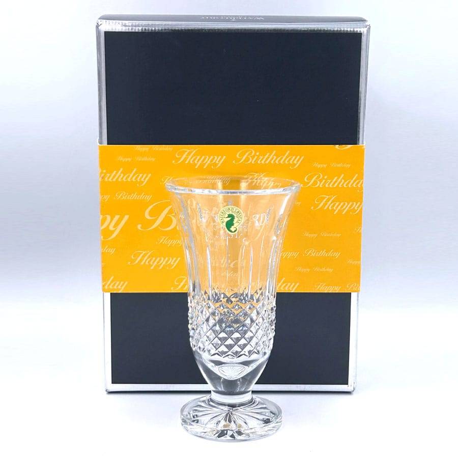 Waterford Crystal Happy Birthday Flower Vase