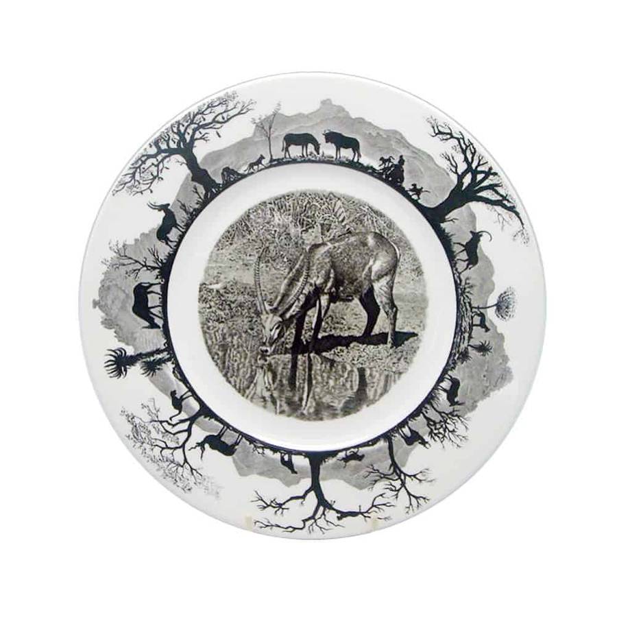 Wedgwood Springbok World Wildlife Fund Plate