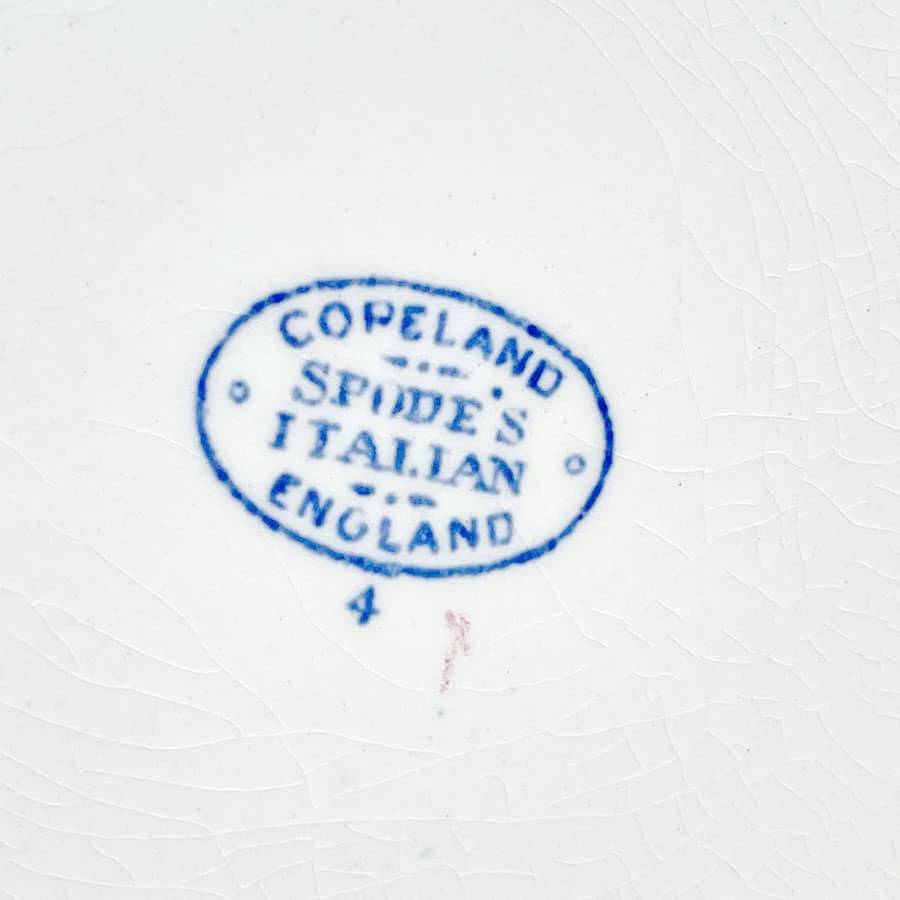 Copeland Spode Blue Italian Sandwich Tray