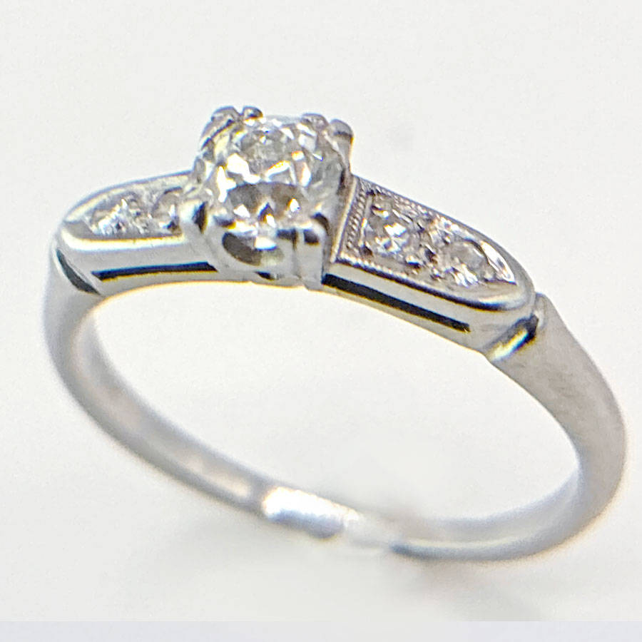 Platinum Diamond Ring