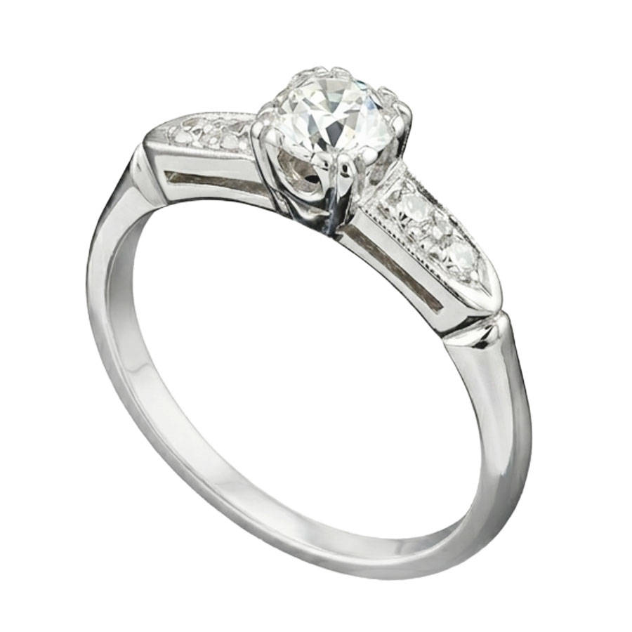 Platinum Diamond Ring