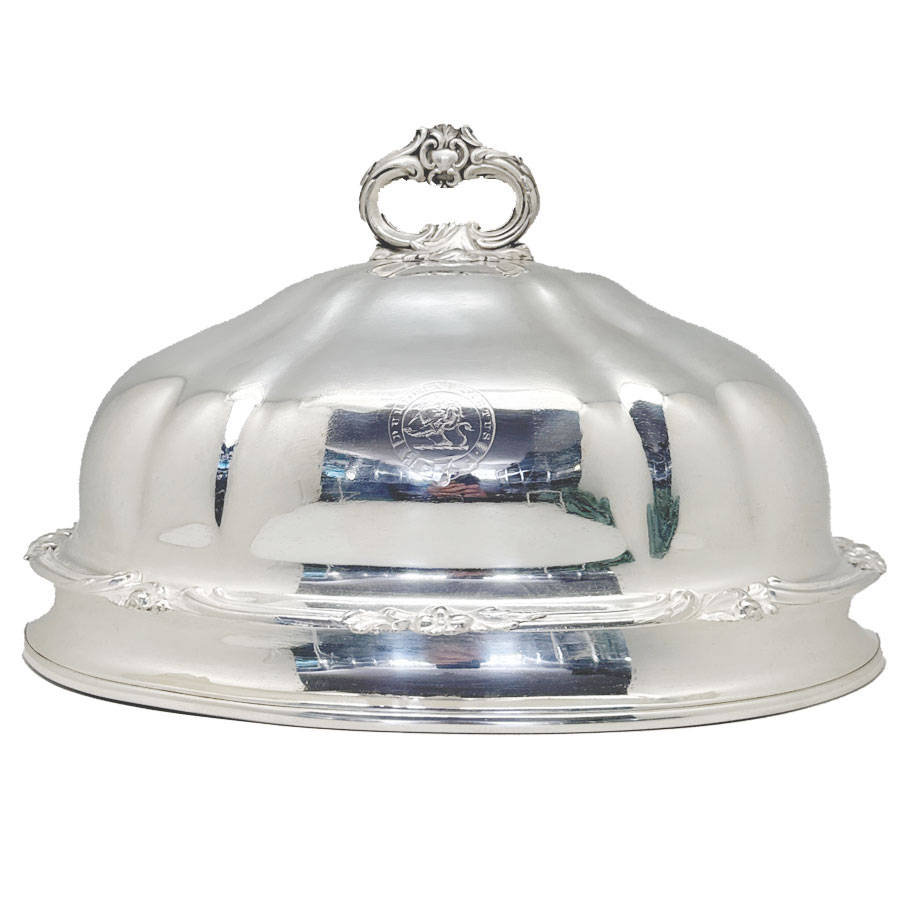 Silver Plated Meat Dome Cloche Victorian