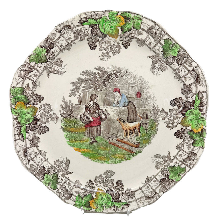 Copeland Spode Byron Snack Cheese Plate