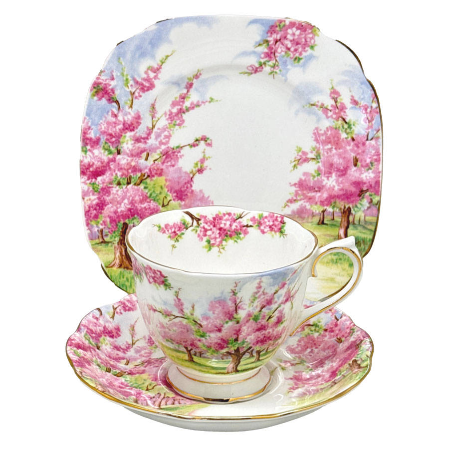 Royal Albert Blossom Time Tea Trio Countess