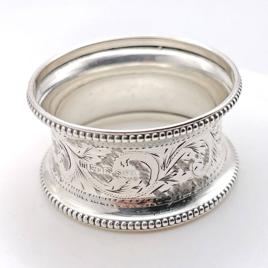 Hallmarked Silver Serviette Ring Birmingham 1911