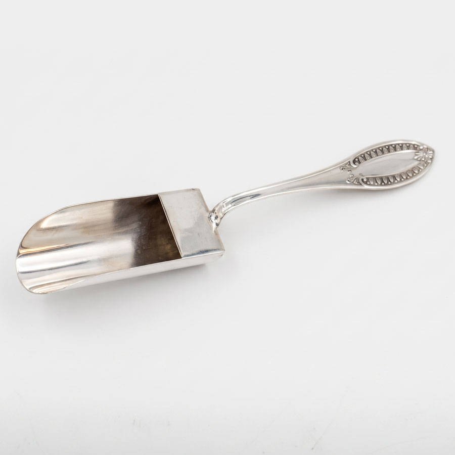 German Silver 800 Standard Caddy Spoon