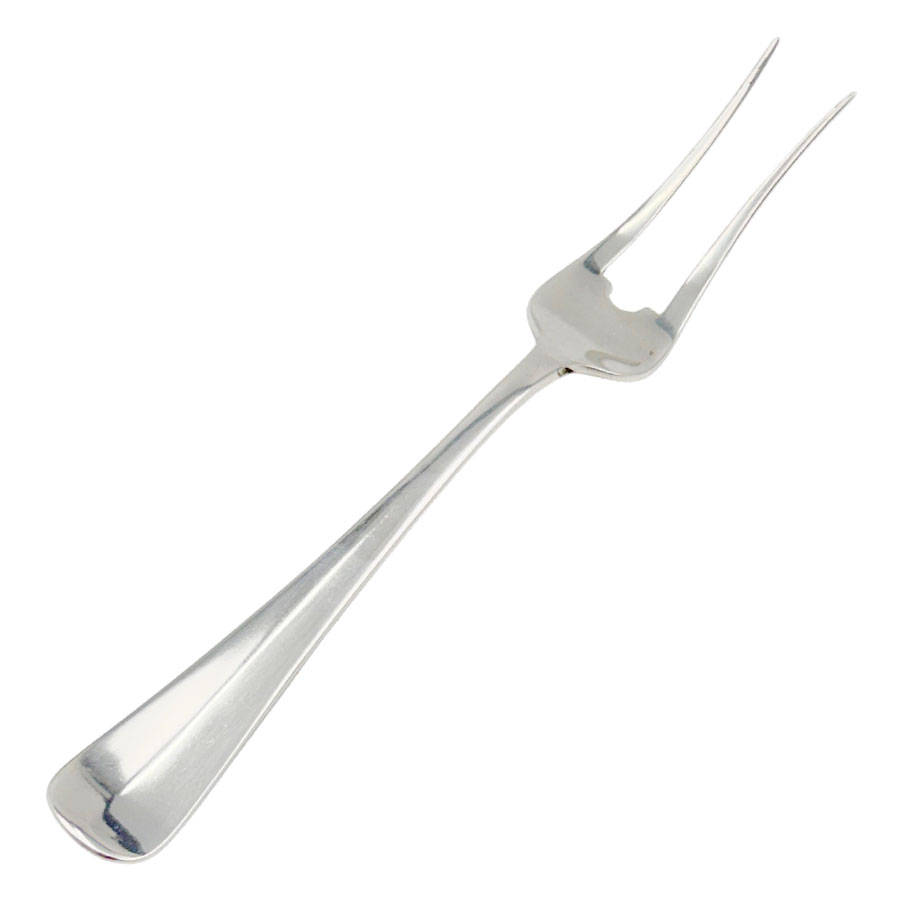 Hallmarked Dutch Cold Meat Or Serving Silver Fork Utrecth 1986