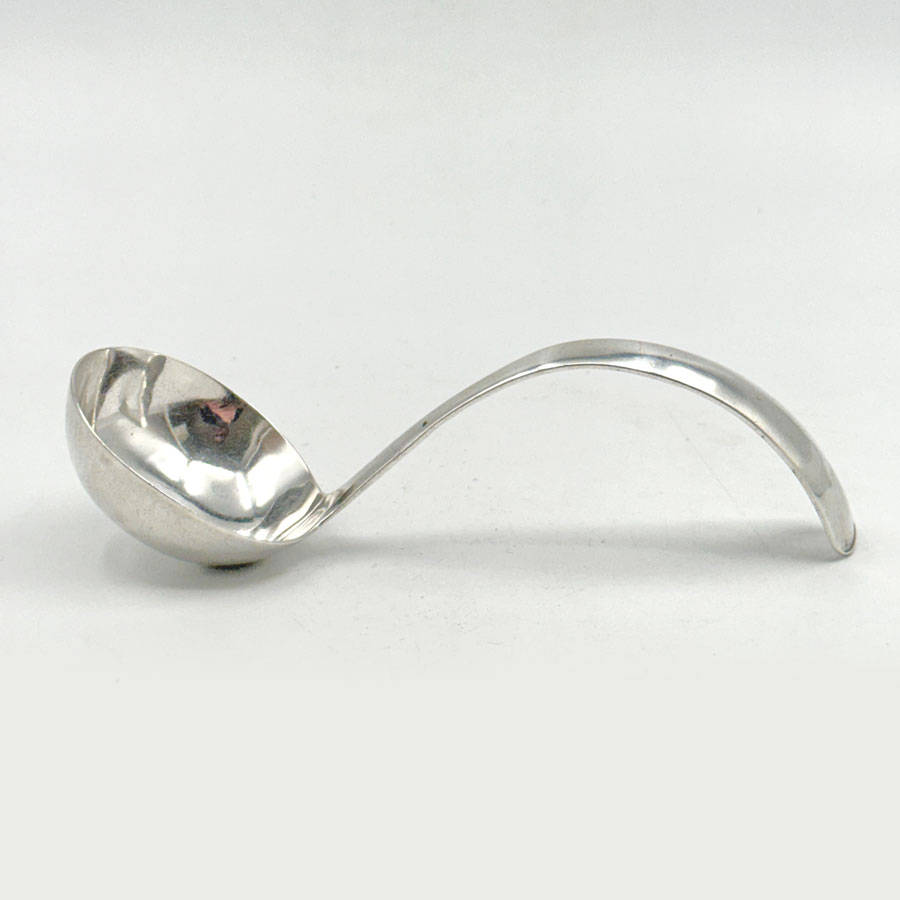 Hallmarked Dutch Silver Sauce Ladle Rotterdam 1985