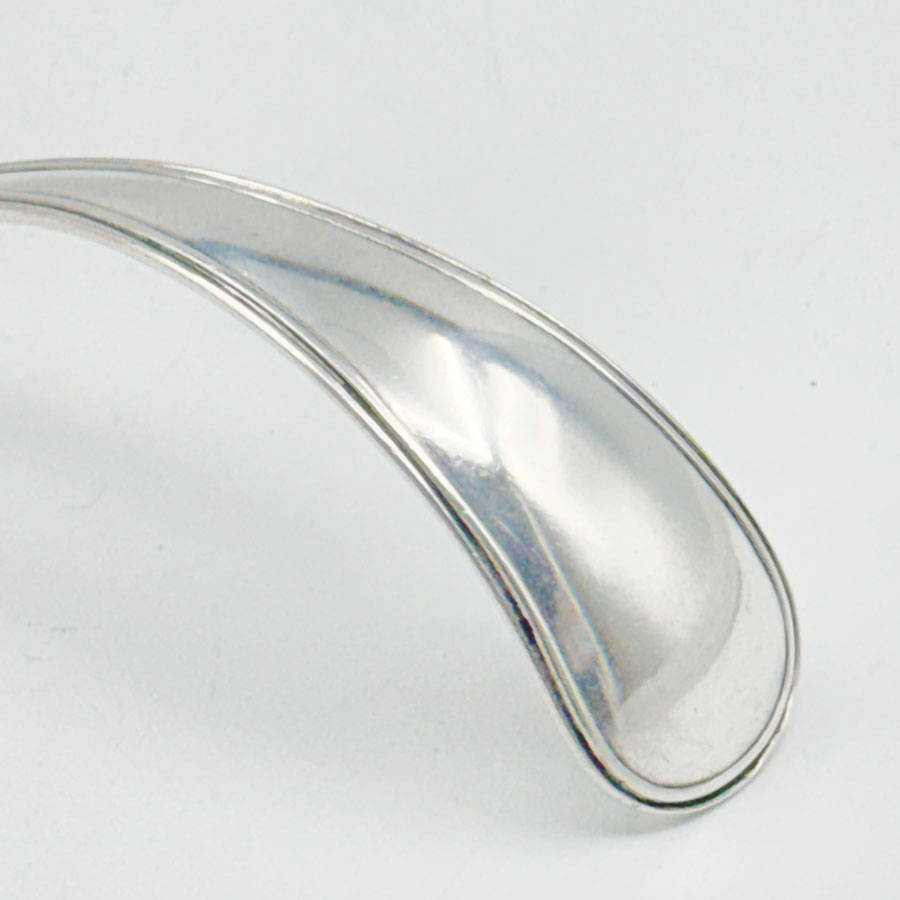 Hallmarked Dutch Silver Sauce Ladle Rotterdam 1988