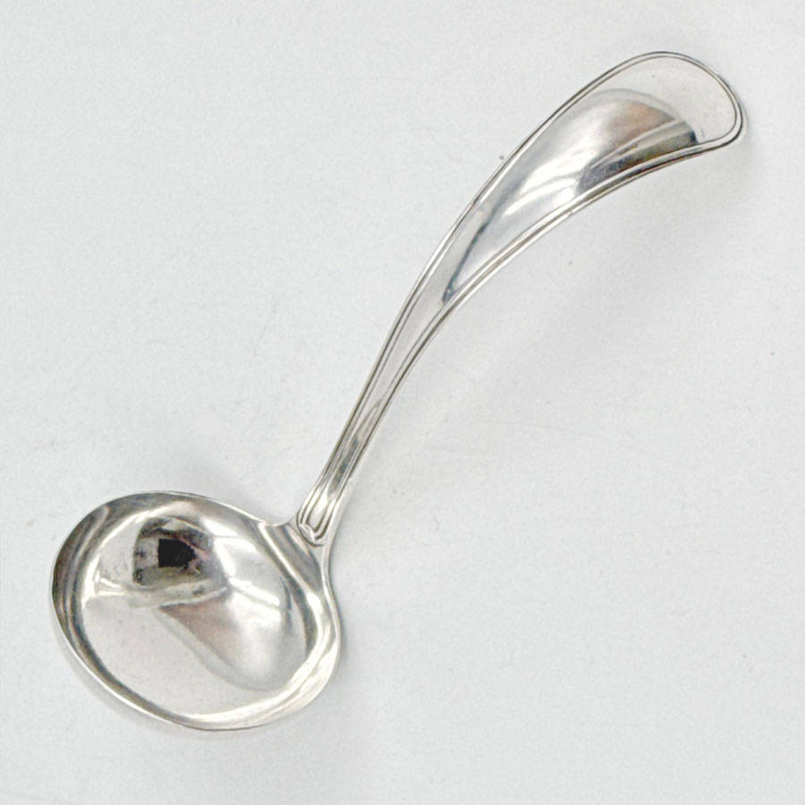 Hallmarked Dutch Silver Sauce Ladle Rotterdam 1988