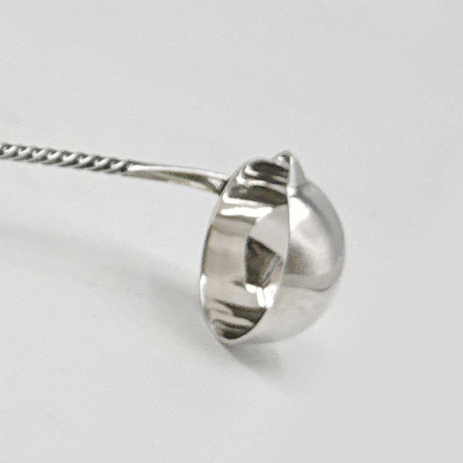 Hallmarked Dutch Silver Tot Ladle Rotterdam 1985