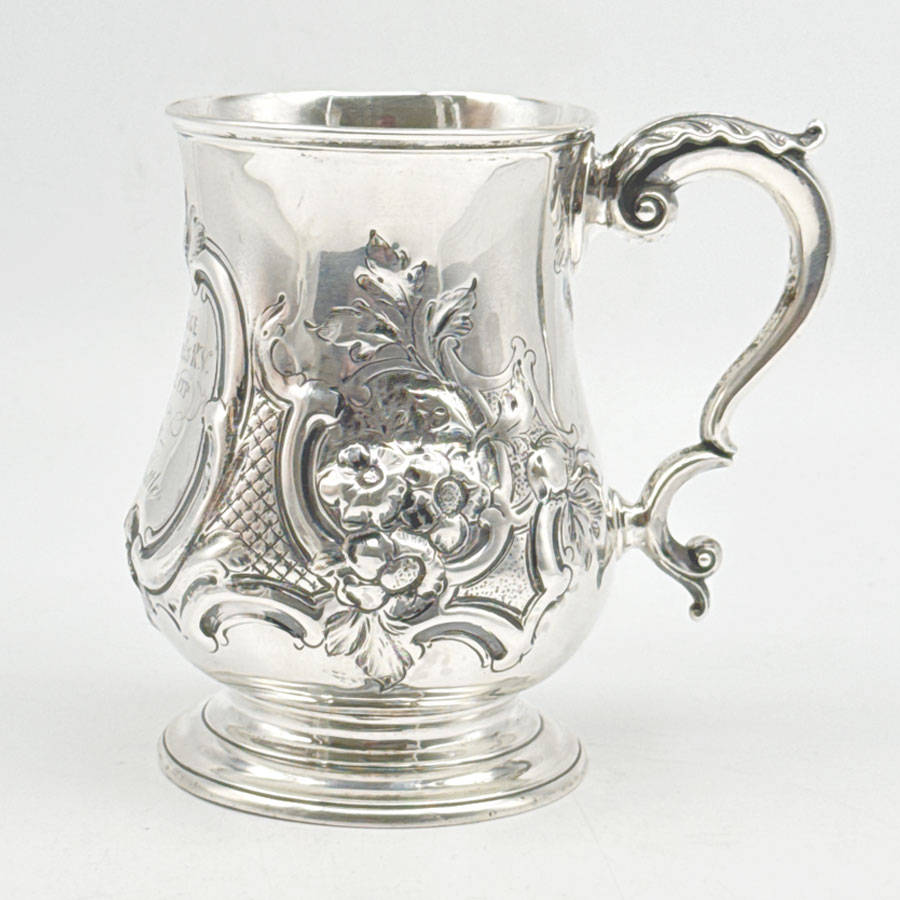 Hallmarked London 1869 Victorian Tankard Robert Harper