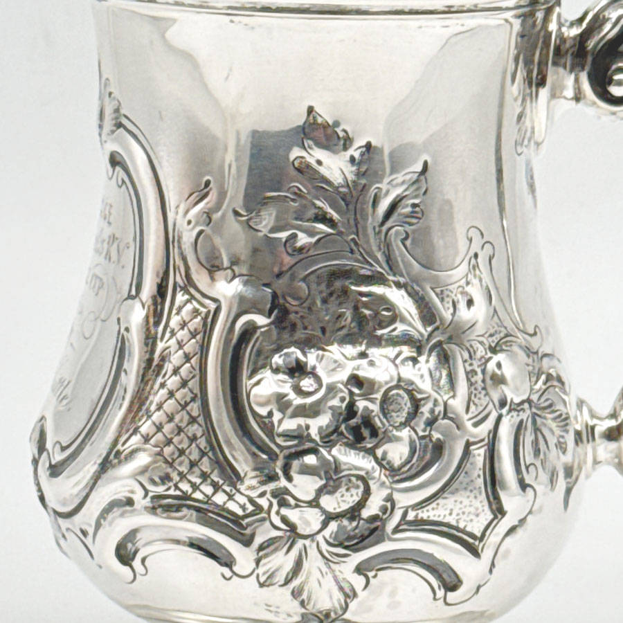 Hallmarked London 1869 Victorian Tankard Robert Harper