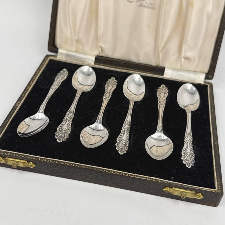 Hallmarked Silver Birmingham 1954 Coffee Spoons