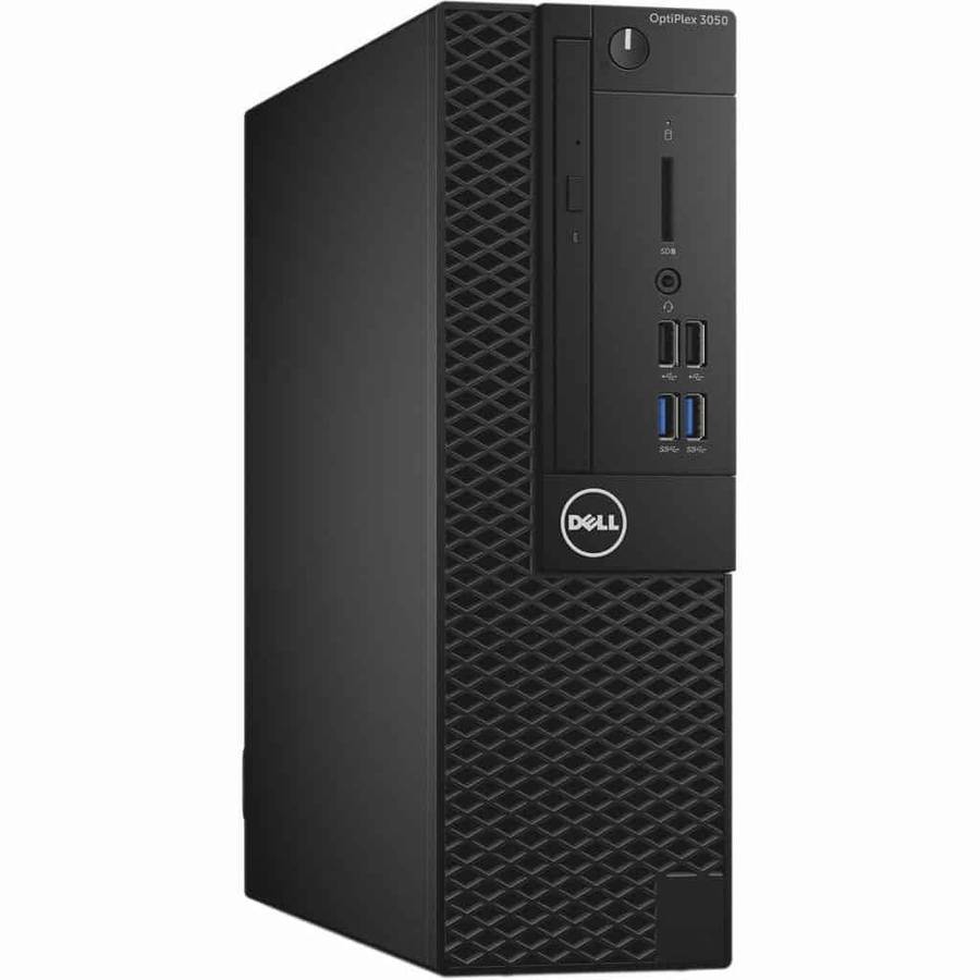 DELL OptiPlex 3050 SFF Combo Core i5 7500, 8GB, 256GB SSD, 19" Wide, KBE &amp; MSE, MS Win10 Pro ...