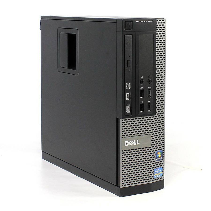 Dell Optiplex 7010 Desktop PC - Intel Core i3-2nd Gen, 4GB DDR3 Ram, 250GB HDD, MS Win10 Pro (Cer...