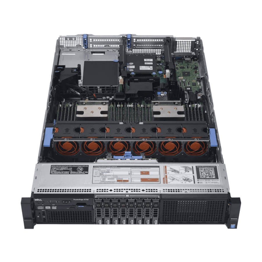 Dell PowerEdge R730 Server- Two(2) Intel(R) Xeon(R) E5-2637 3.50Ghz - 256GB ECC DDR4 Ram - Two (2...