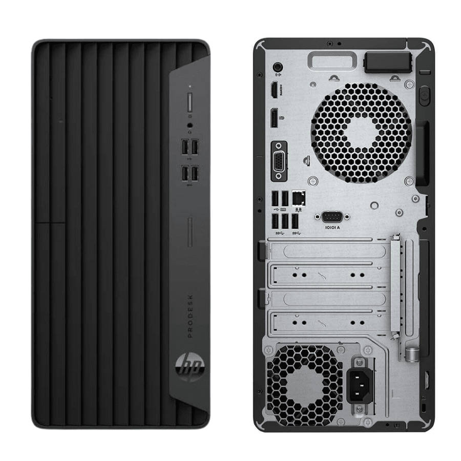 HP ProDesk 400 G7 Microtower Desktop Combo - Intel Core 10600(10th Gen), 8GB Ram, 256GB M.2 NVMe ...