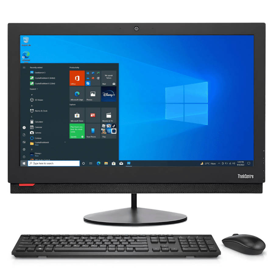 Lenovo ThinkCentre M900z All-In-One Desktop PC - Intel Core i5 6500(6th Gen), 8GB Ram, 1TB HDD, M...