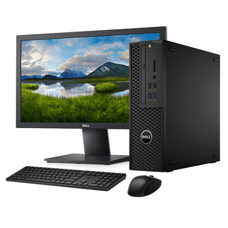 Dell Precision Tower 3420 SFF Desktop Combo - Intel Core i5-6500 6th Gen, 8GB DDR4 Ram, 256GB M.2...