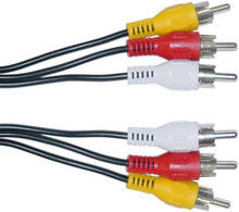 3 RCA TO 3 RCA CABLE 1.8M