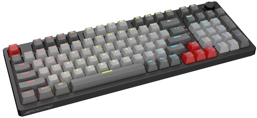 ZERO COMPACT GAMING KEYBOARD LIGHT GREY