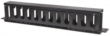 Intellinet 19 Inch Black Cable Management Panel