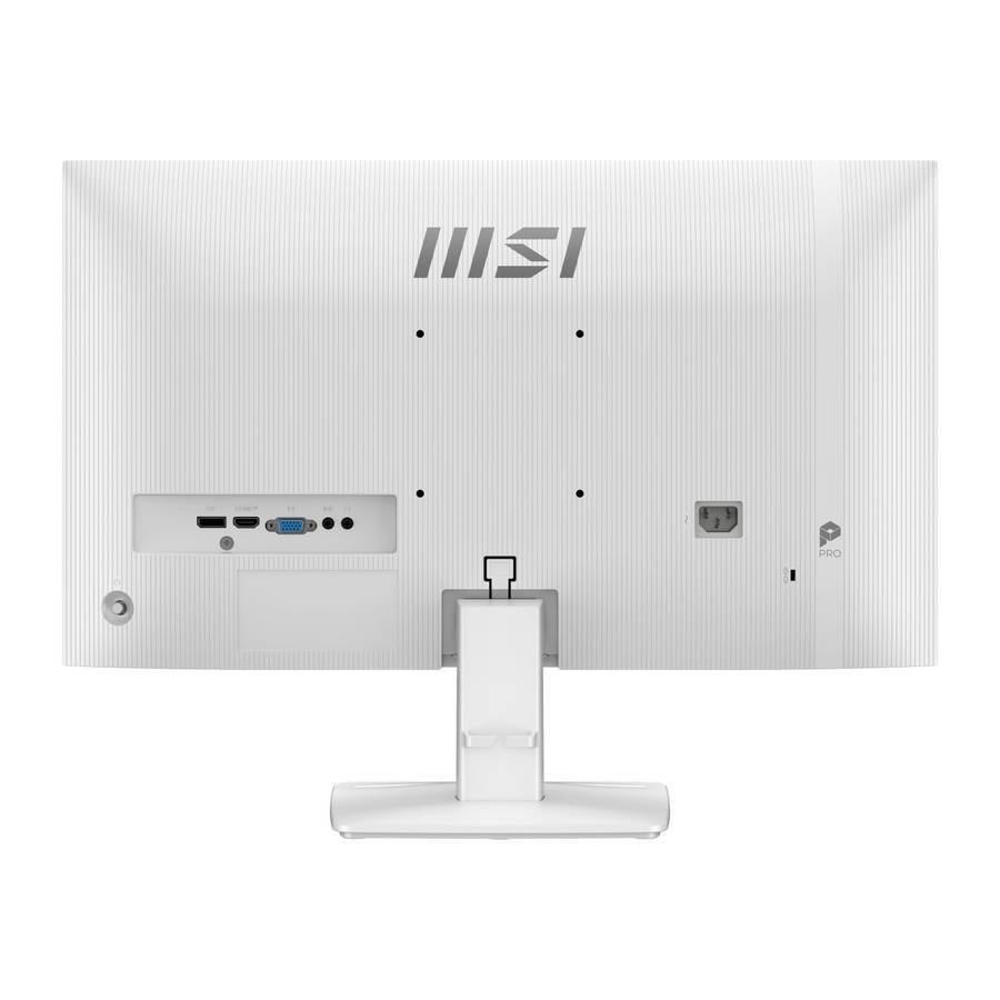 MSI PerfectEdge PRO MP251W E2 24.5" FHD IPS Office Monitor &#x2013; White