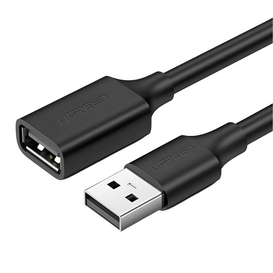 UGREEN USB 2.0 Extension Cable &#x2013; Male to Female, 480Mbps Data Transfer - 3m