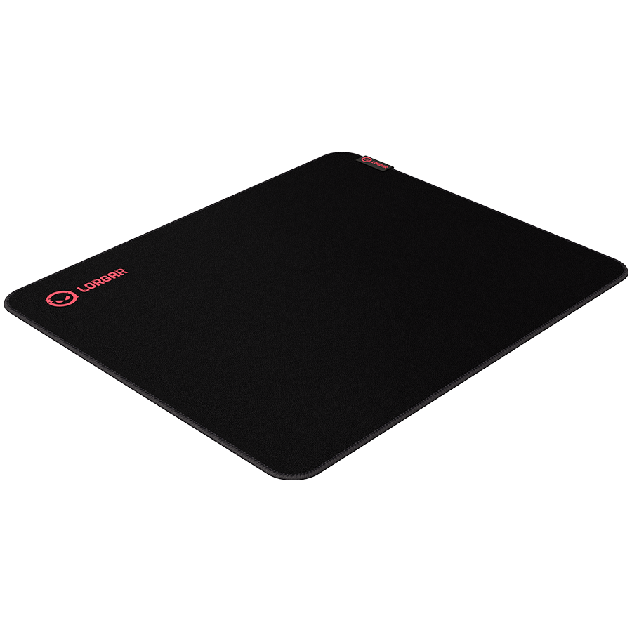 Lorgar Main 325, Gaming mouse pad, Precise control surface, Red anti-slip rubber base, size: 500m...