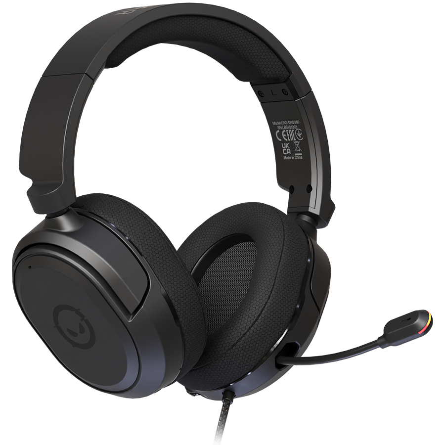 LORGAR Kaya 360, USB Gaming headset with microphone, CM108B, Plug&Play, USB-A connection cable 2m...