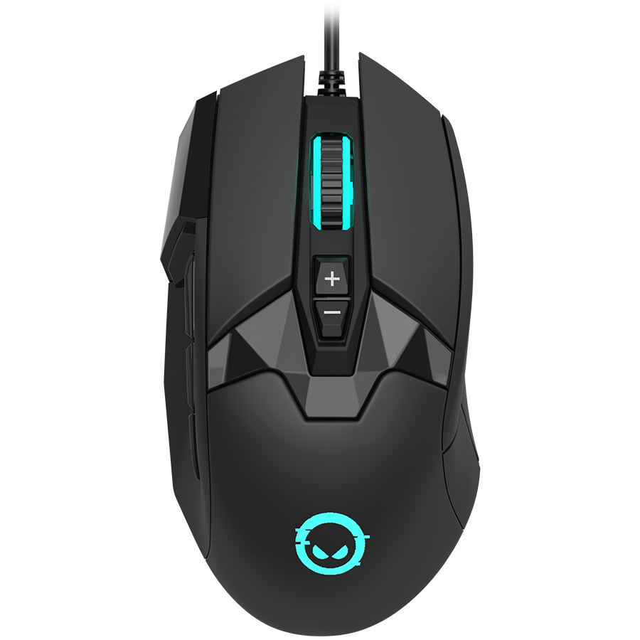 LORGAR Stricter 579, gaming mouse, 9 programmable buttons, Pixart PMW3336 sensor, DPI up to 12 00...