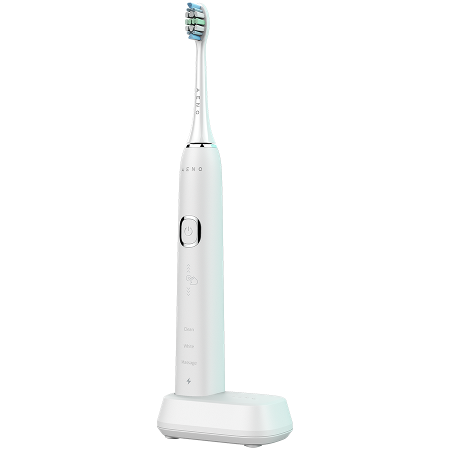 AENO Sonic Electric Toothbrush, DB3: White, 9 scenarios, with 3D touch, wireless charging, 46000r...