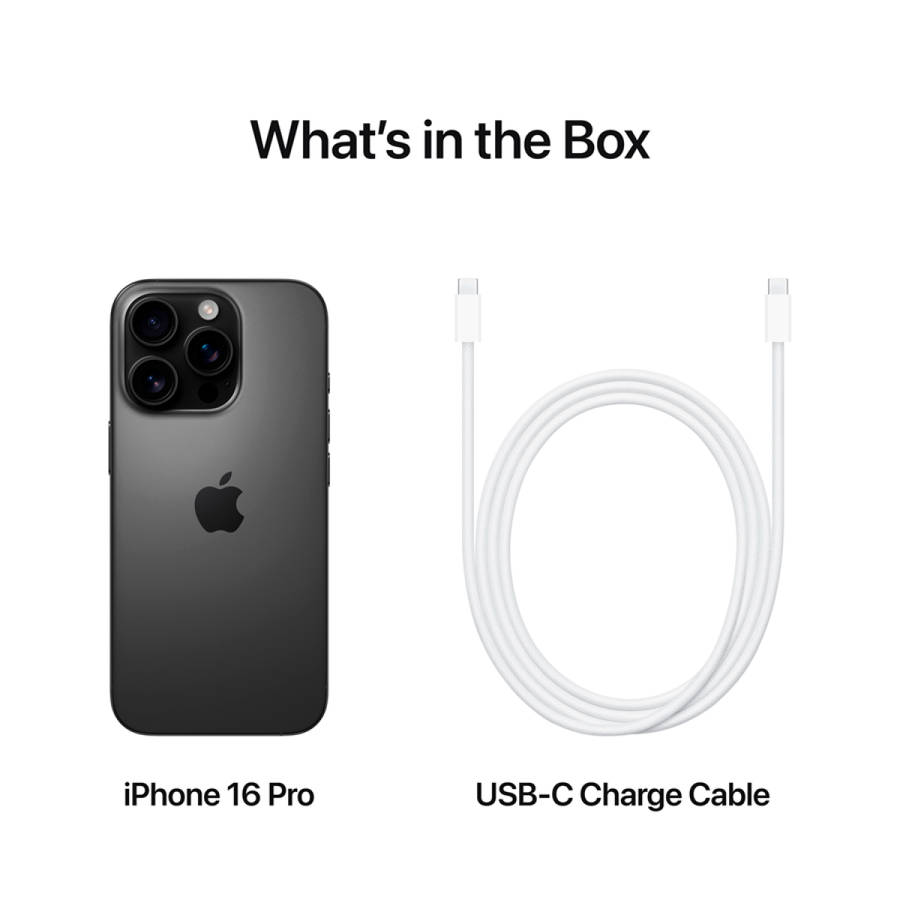 iPhone 16 Pro 1TB Black Titanium,Model A3293