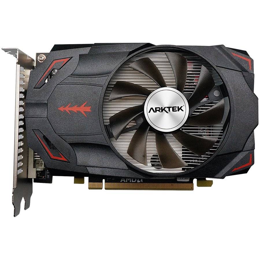 Arktek AMD Radeon RX550 4GB GDDR5 128-bit HDMI / DVI / DP Graphics Card