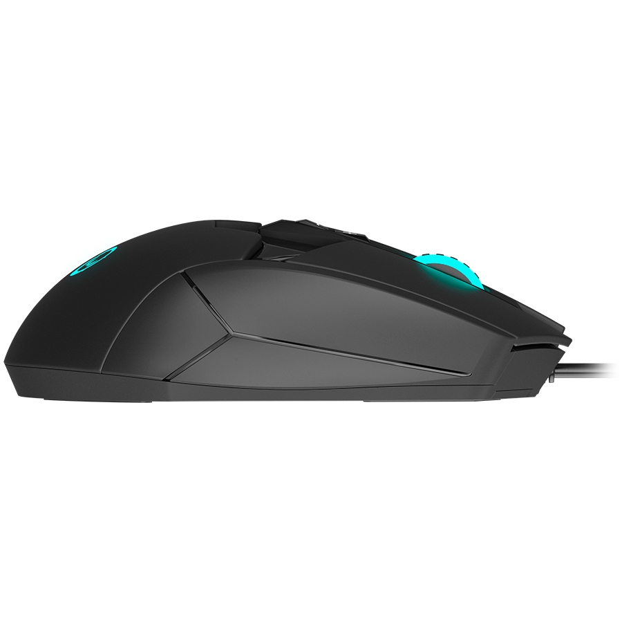 LORGAR Stricter 579, gaming mouse, 9 programmable buttons, Pixart PMW3336 sensor, DPI up to 12 00...