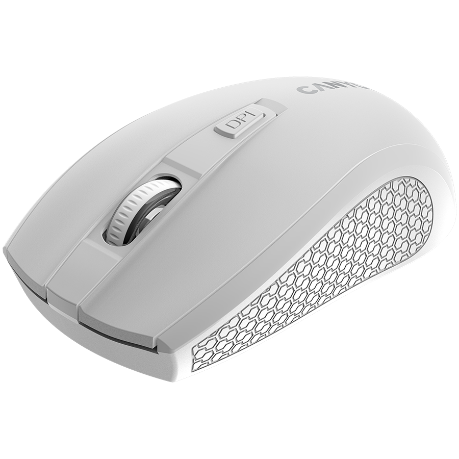 CANYON MW-7, 2.4Ghz wireless mouse, 6 buttons, DPI 800/1200/1600, with 1 AA battery ,size 110*60*...